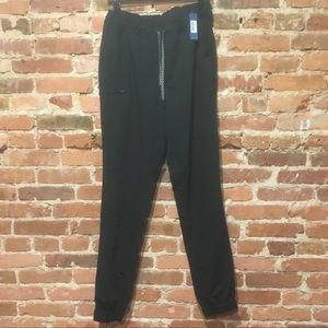 NEW Jaanuu Women's Essential 5-Pocket Jogger in Black Size Medium Tall